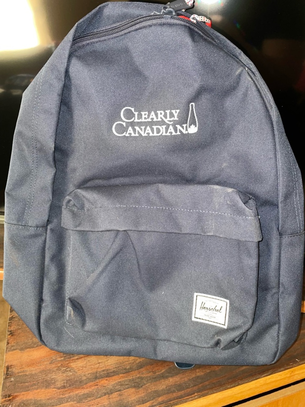 Herschel Supply Company Navy Clearly Canadian Logo Backpack